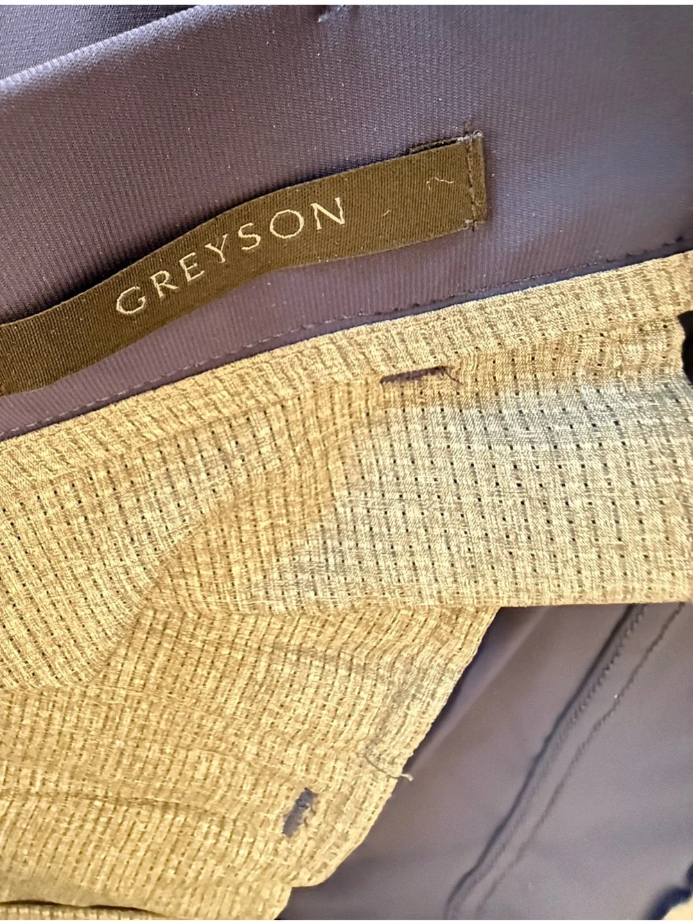 Greyson Montauk Men's Performance Golf Trousers Falcon Blue Size 40 X 32